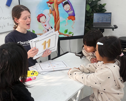 すべて英語でレッスン